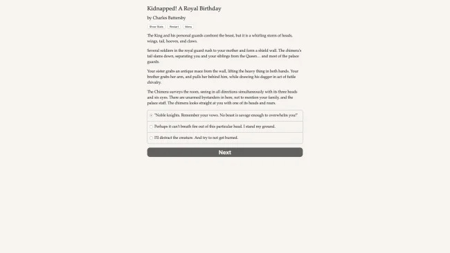 Kidnapped! A Royal Birthday PC Screenshot