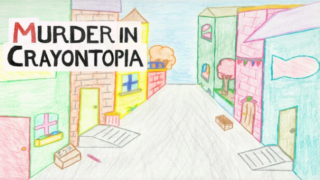 Murder in Crayontopia Cover Art